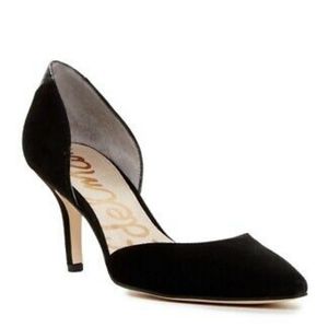 D'orsay Mid-heel Pointed Closed Toed Pumps